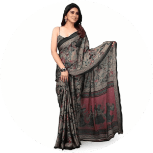 Crepe sarees
