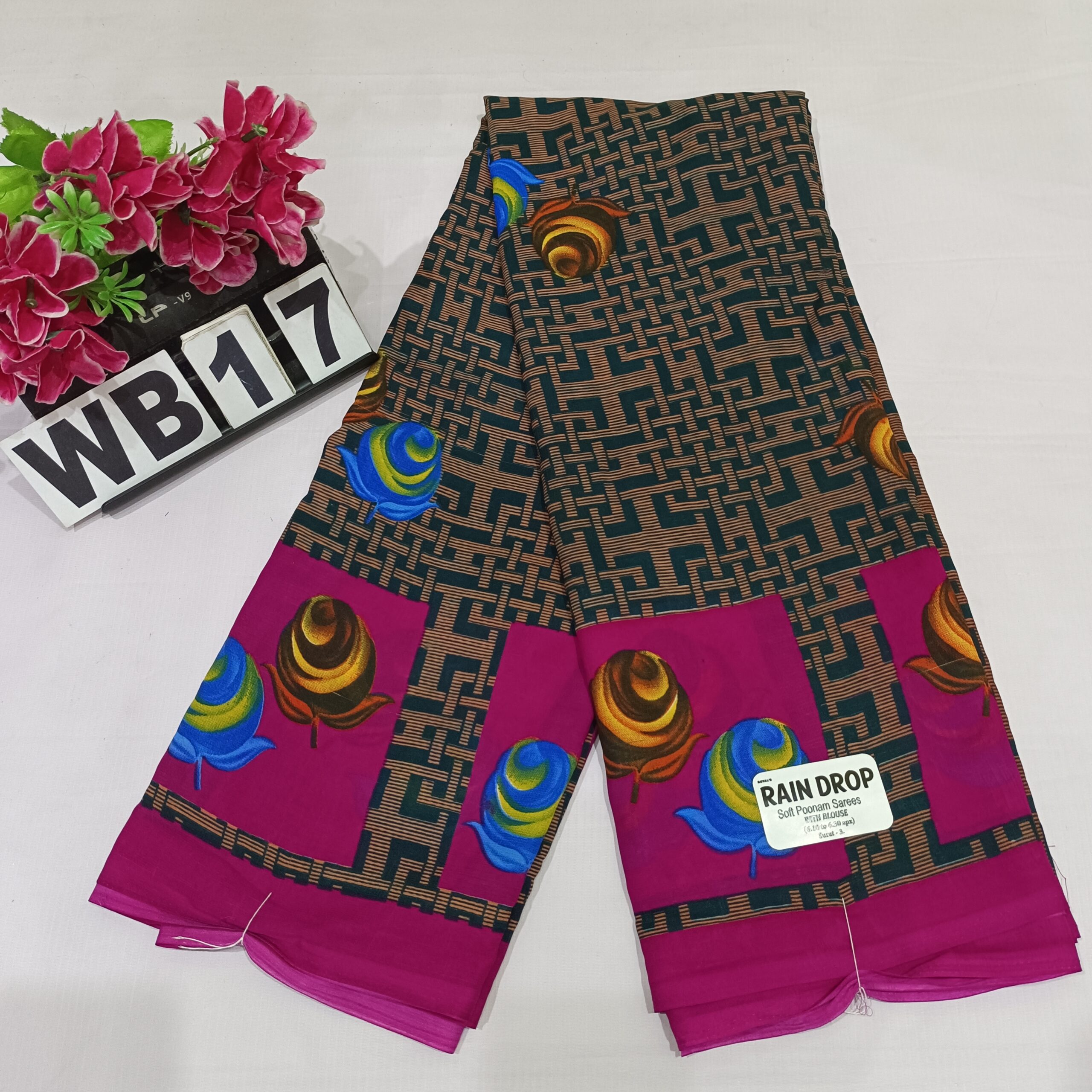 soft poonam sarees