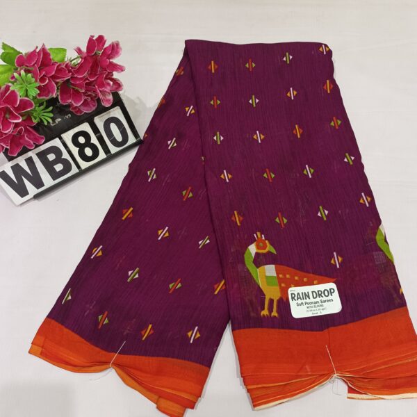 soft poonam sarees