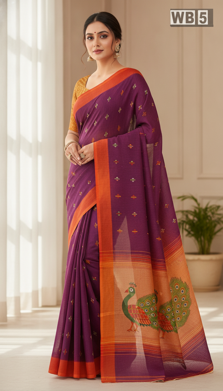 poonam withblouse -rain drop