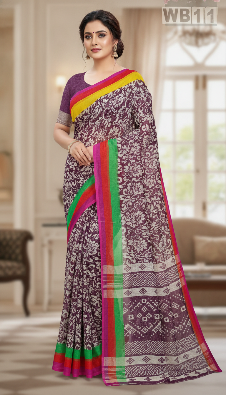 poonam withblouse -rain drop