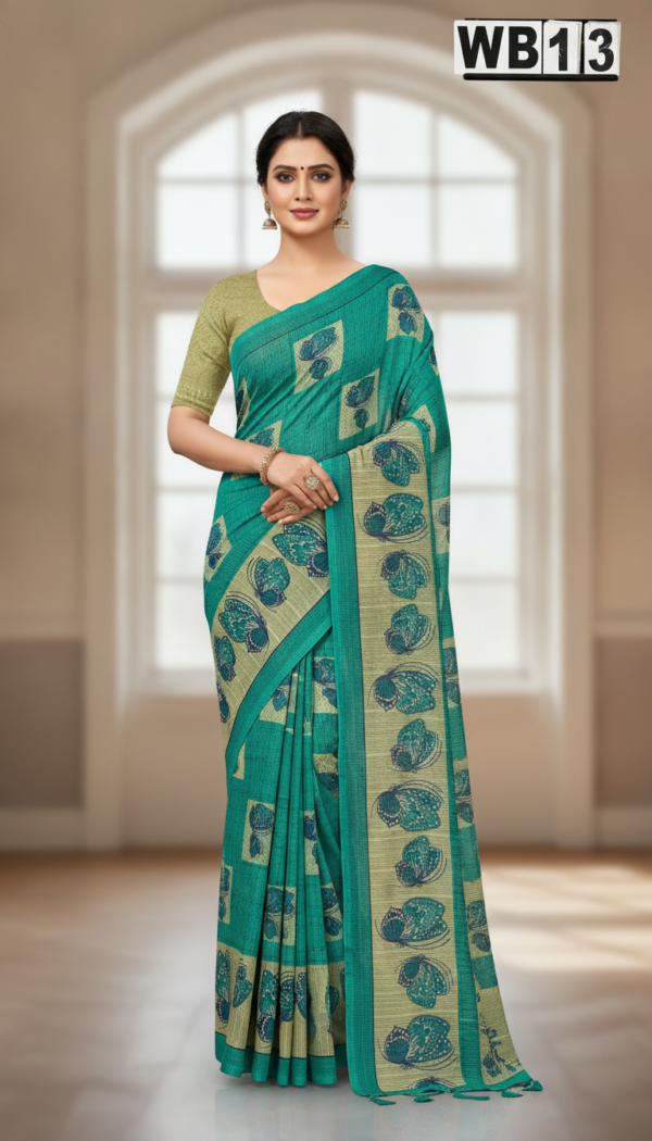 poonam withblouse -rain drop