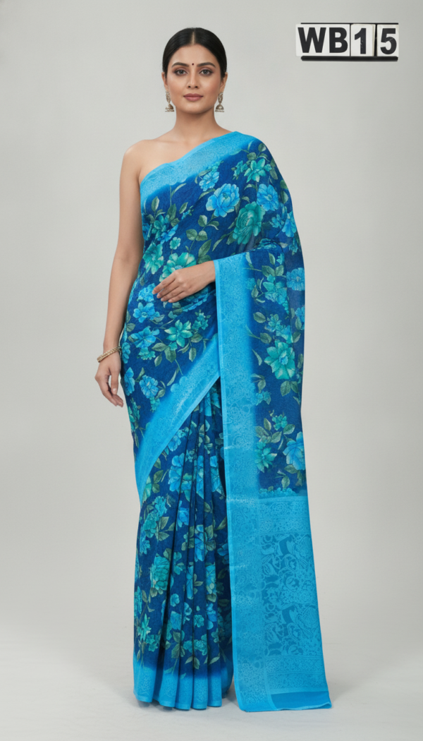 poonam withblouse -rain drop