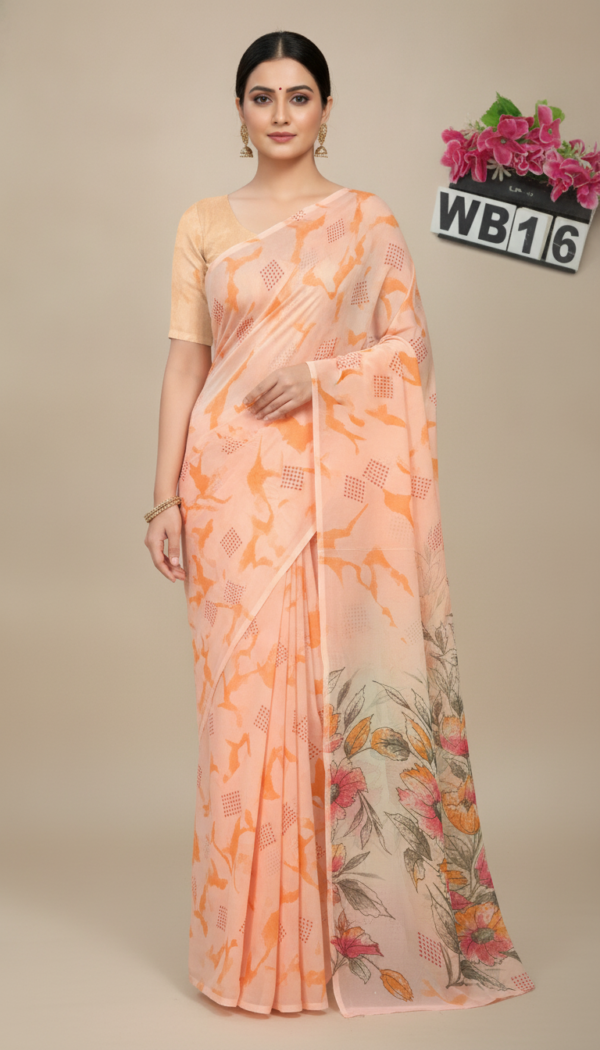 poonam withblouse -rain drop