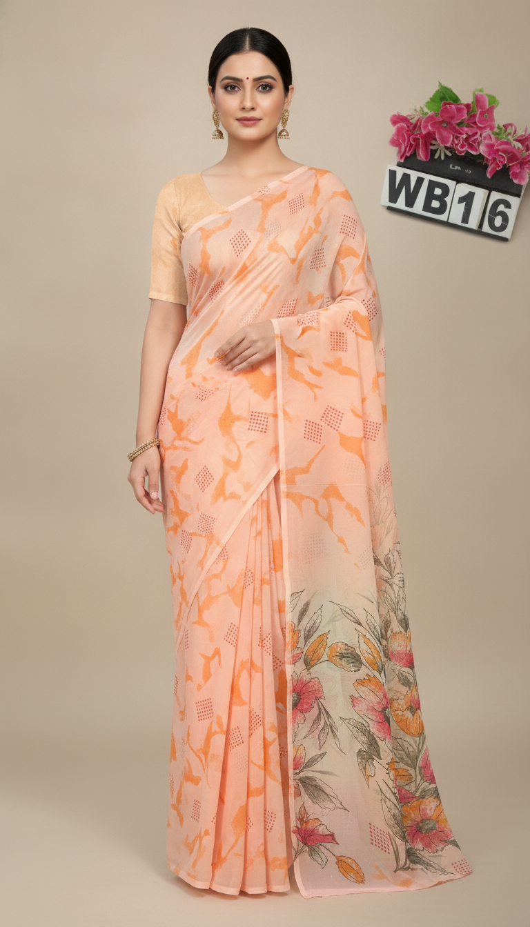 poonam withblouse -rain drop