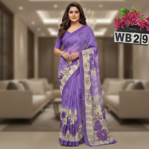 poonam withblouse -rain drop