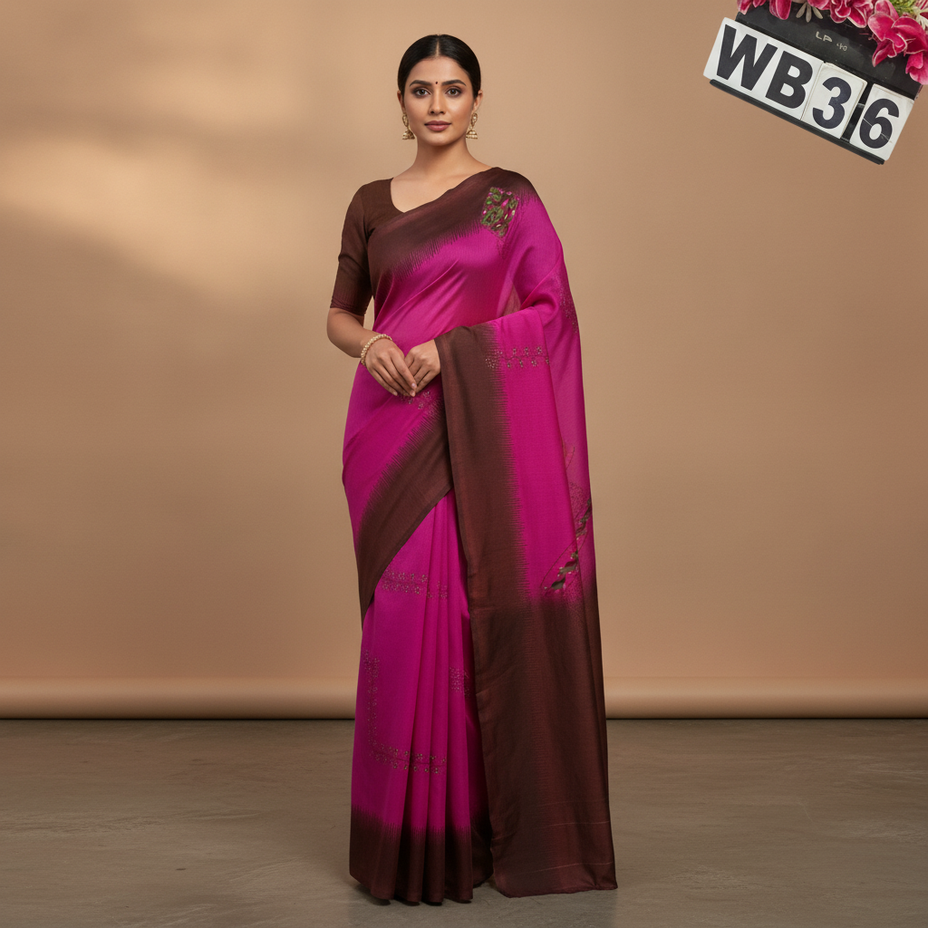 poonam withblouse -rain drop