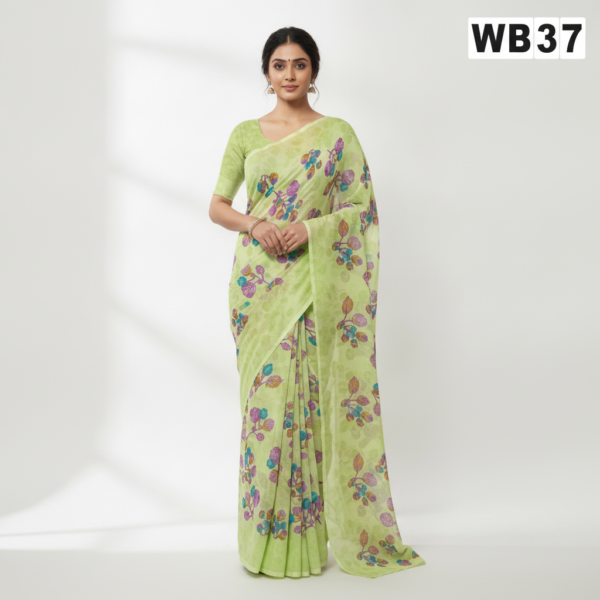 poonam withblouse -rain drop