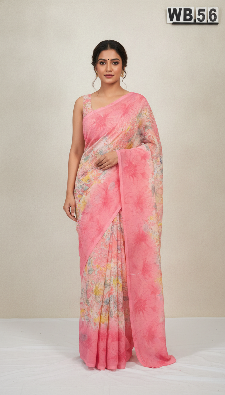 poonam withblouse -rain drop