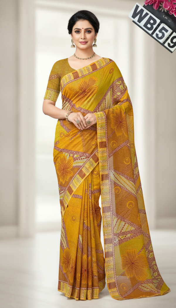 poonam withblouse -rain drop