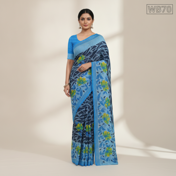 poonam withblouse -rain drop