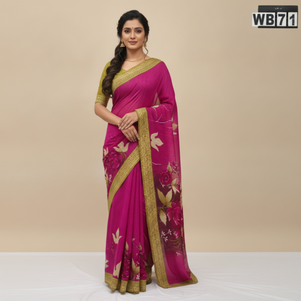 poonam withblouse -rain drop