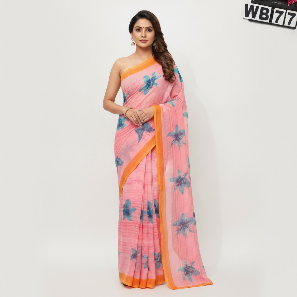 poonam withblouse -rain drop
