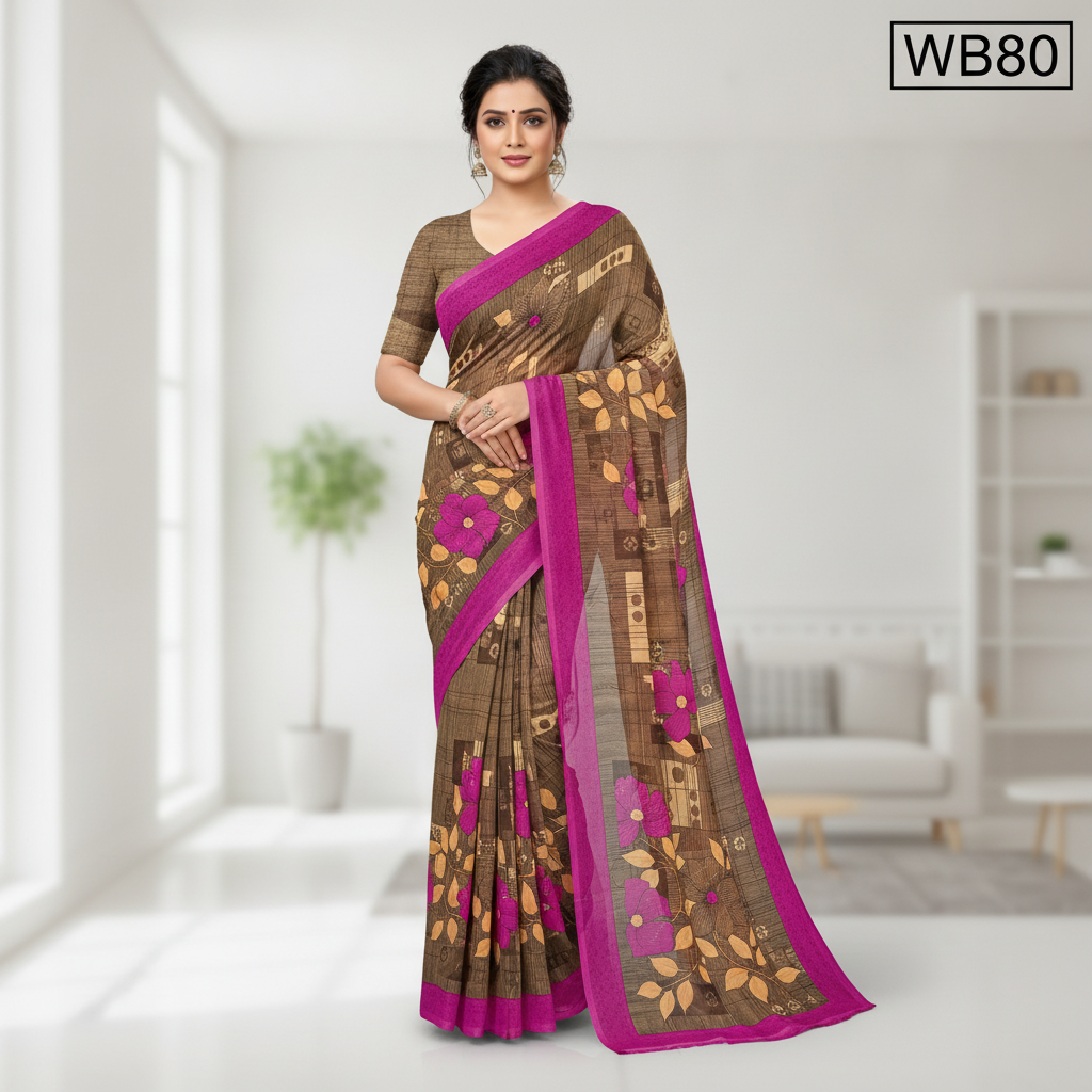 poonam withblouse -rain drop