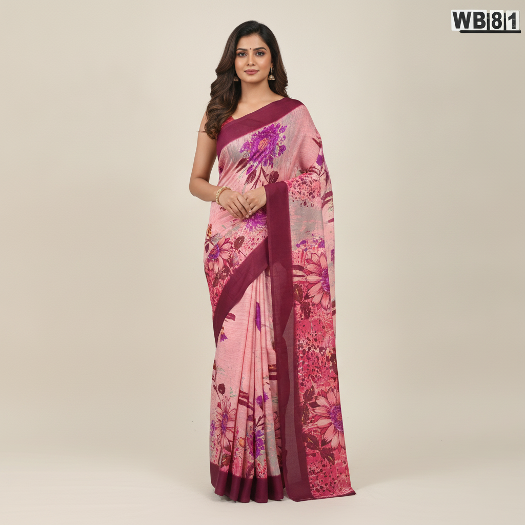 poonam withblouse -rain drop