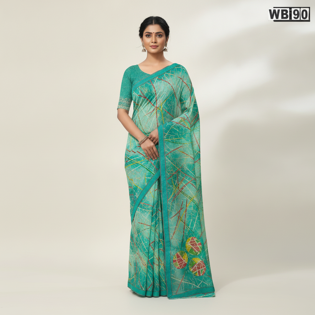 poonam withblouse -rain drop