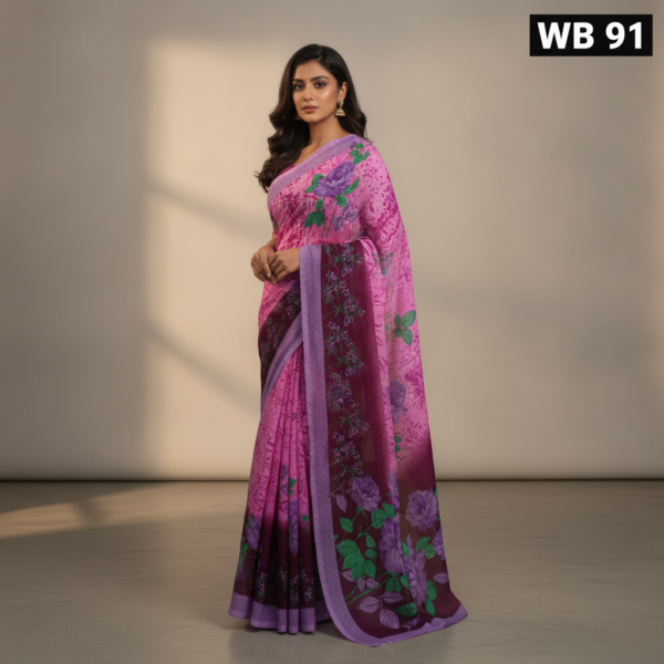 poonam withblouse -rain drop