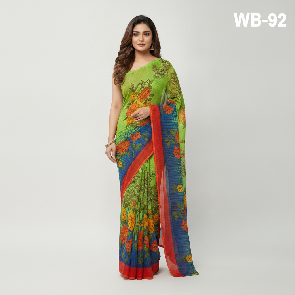 poonam withblouse -rain drop
