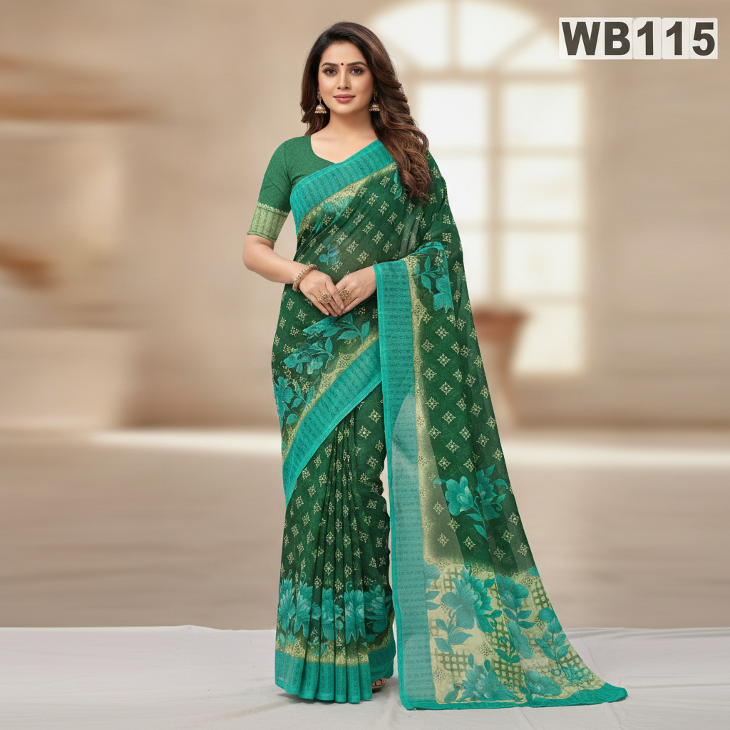 poonam withblouse -rain drop