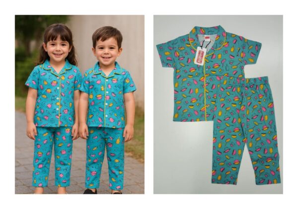 BABY HUG  KIDS NIGHT DRESS