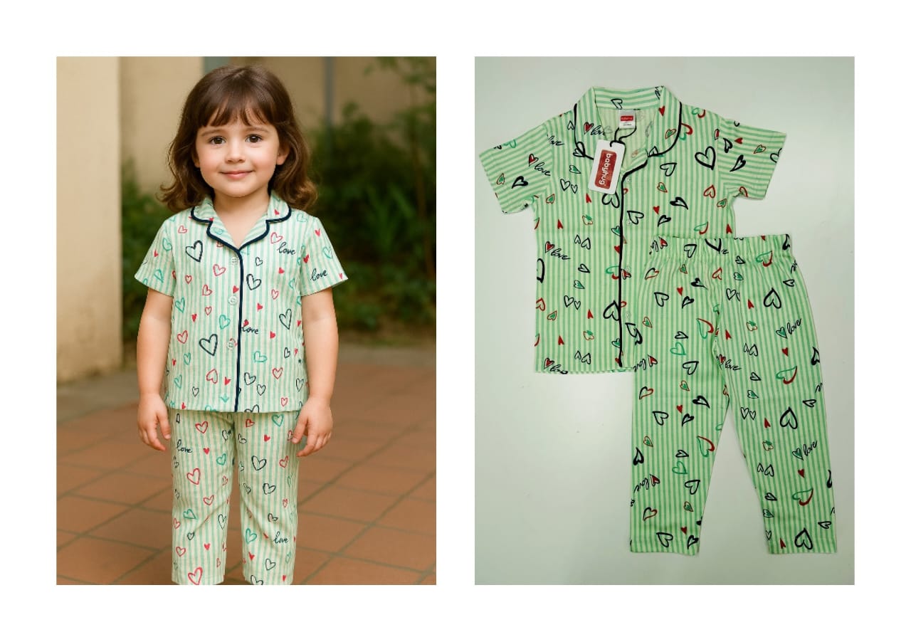 BABY HUG  KIDS NIGHT DRESS